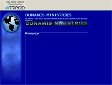 Tablet Screenshot of dunamisministries.tripod.com