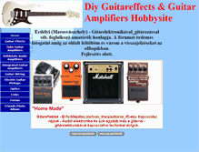 Tablet Screenshot of diyguitareffects.tripod.com