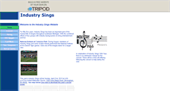 Desktop Screenshot of industrysings.tripod.com
