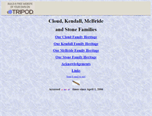 Tablet Screenshot of bkendall.tripod.com