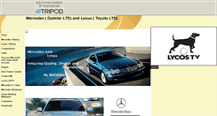 Desktop Screenshot of mercedeslexus.tripod.com