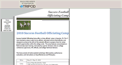 Desktop Screenshot of footballofficiating.tripod.com
