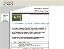 Tablet Screenshot of footballofficiating.tripod.com