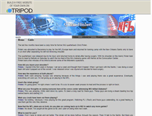 Tablet Screenshot of chrisfinlen.tripod.com