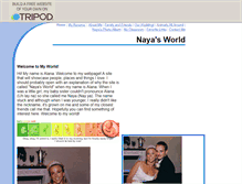 Tablet Screenshot of naya6572.tripod.com