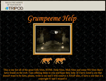 Tablet Screenshot of grumpeeme.tripod.com