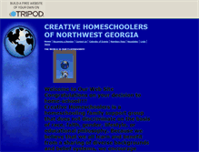 Tablet Screenshot of creativehsnw.tripod.com