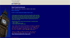 Desktop Screenshot of berrysreviews.tripod.com