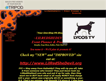 Tablet Screenshot of lilredshedevil.tripod.com