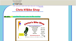 Desktop Screenshot of chrisbikeshop.tripod.com