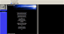 Desktop Screenshot of mbconcreteangel.tripod.com