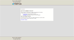 Desktop Screenshot of annwhitaker.tripod.com