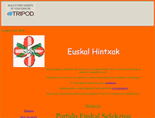 Tablet Screenshot of euskalhintxak.tripod.com