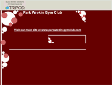 Tablet Screenshot of parkwrekin-gymclub.tripod.com
