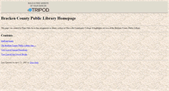 Desktop Screenshot of bcpl.tripod.com