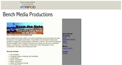 Desktop Screenshot of benchmedia.tripod.com
