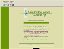 Tablet Screenshot of grandmotherwind.tripod.com