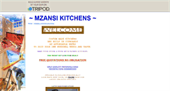 Desktop Screenshot of mzansikitchens.tripod.com