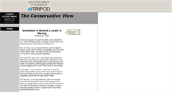 Desktop Screenshot of conservativeview.tripod.com