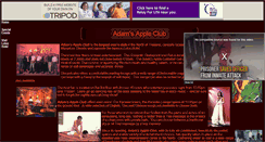 Desktop Screenshot of adamsappleclub.tripod.com