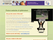 Tablet Screenshot of ajitkhubani.tripod.com