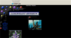 Desktop Screenshot of legendary-knights.tripod.com