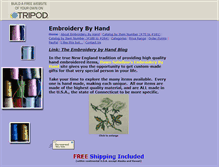 Tablet Screenshot of embroiderybyhand.tripod.com