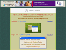 Tablet Screenshot of kemalkaya84.tripod.com