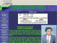 Tablet Screenshot of drmallikkn.tripod.com
