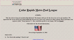 Desktop Screenshot of crbcapool.tripod.com