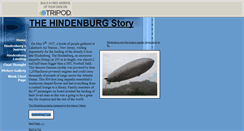 Desktop Screenshot of hindenburg1937.tripod.com