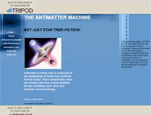 Tablet Screenshot of imsci-antimatter.tripod.com