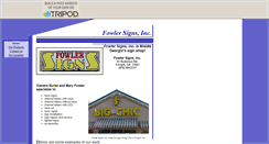 Desktop Screenshot of fowlersigns.tripod.com