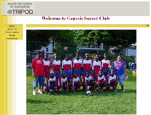 Tablet Screenshot of genesissoccerclub.tripod.com