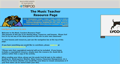 Desktop Screenshot of musicteachersrock.tripod.com