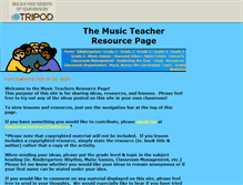 Tablet Screenshot of musicteachersrock.tripod.com