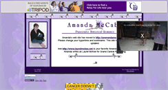 Desktop Screenshot of ammandamccabe.tripod.com