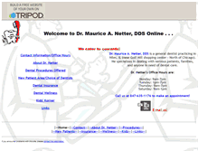 Tablet Screenshot of drnetter.tripod.com