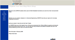 Desktop Screenshot of chipkits.tripod.com
