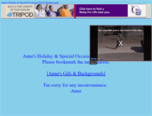 Tablet Screenshot of annesplace.tripod.com