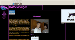 Desktop Screenshot of mattlover777.tripod.com