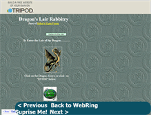 Tablet Screenshot of dragonslairrabbitry.tripod.com
