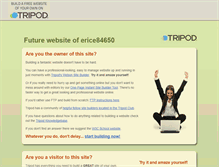 Tablet Screenshot of erice84650.tripod.com