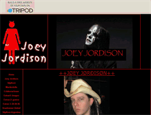 Tablet Screenshot of joey-jordison1.tripod.com