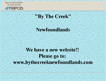 Tablet Screenshot of bythecreeknewfies.tripod.com
