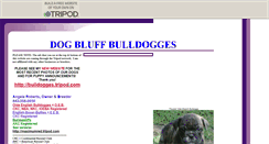 Desktop Screenshot of bulldoglady0.tripod.com