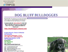 Tablet Screenshot of bulldoglady0.tripod.com
