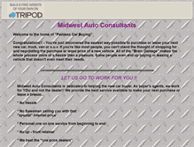 Tablet Screenshot of midwestauto.tripod.com