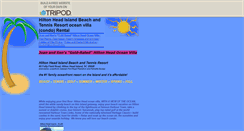 Desktop Screenshot of hiltonheadoceanvilla.tripod.com