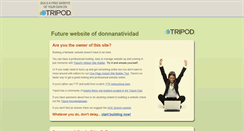 Desktop Screenshot of donnanatividad.tripod.com